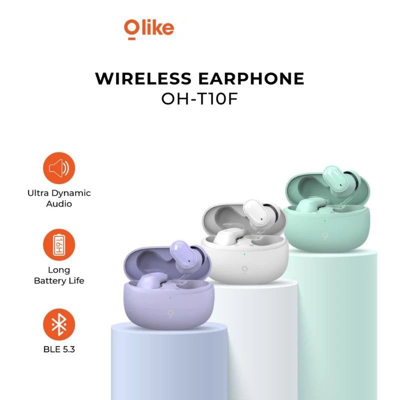 Olike OH-T10F Hero T10 TWS Earphone Wireless Macaron