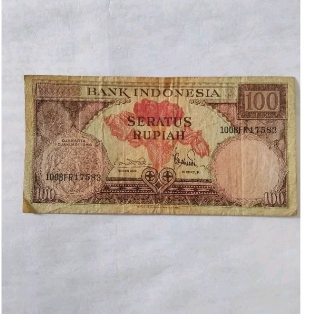 uang kuno - uang 100 rupiah - uang langka