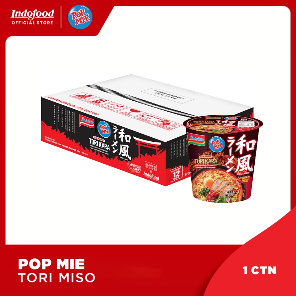 

1 ctn - Pop Mie Tori Kara Ramen