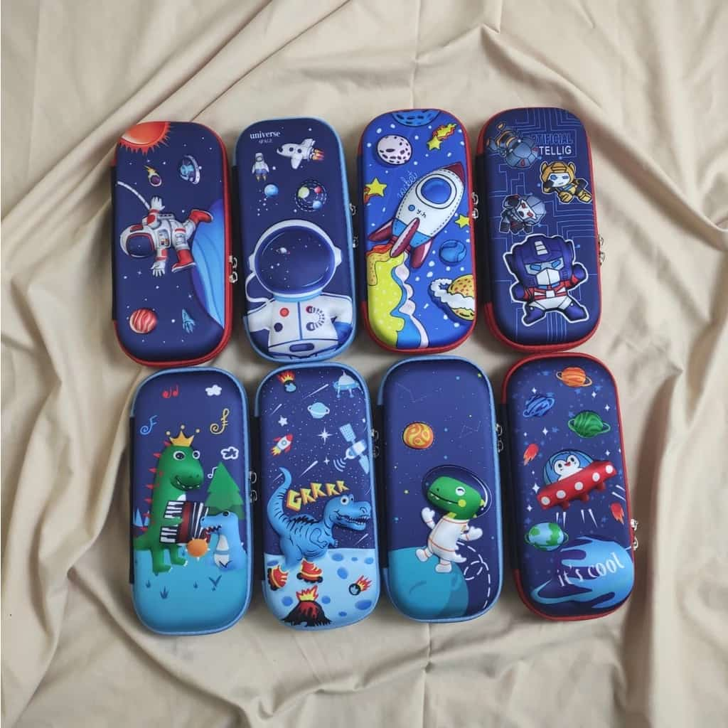 

TEMPAT PENSIL 21 X 7 CM / KOTAK PENSIL 3D ANAK MOTIF HEWAN