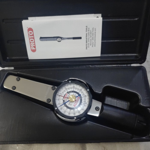 Unik PROTO J6169F Torque Wrench 1/4 Drive 0.75 ft/lb Tool with Case Limited