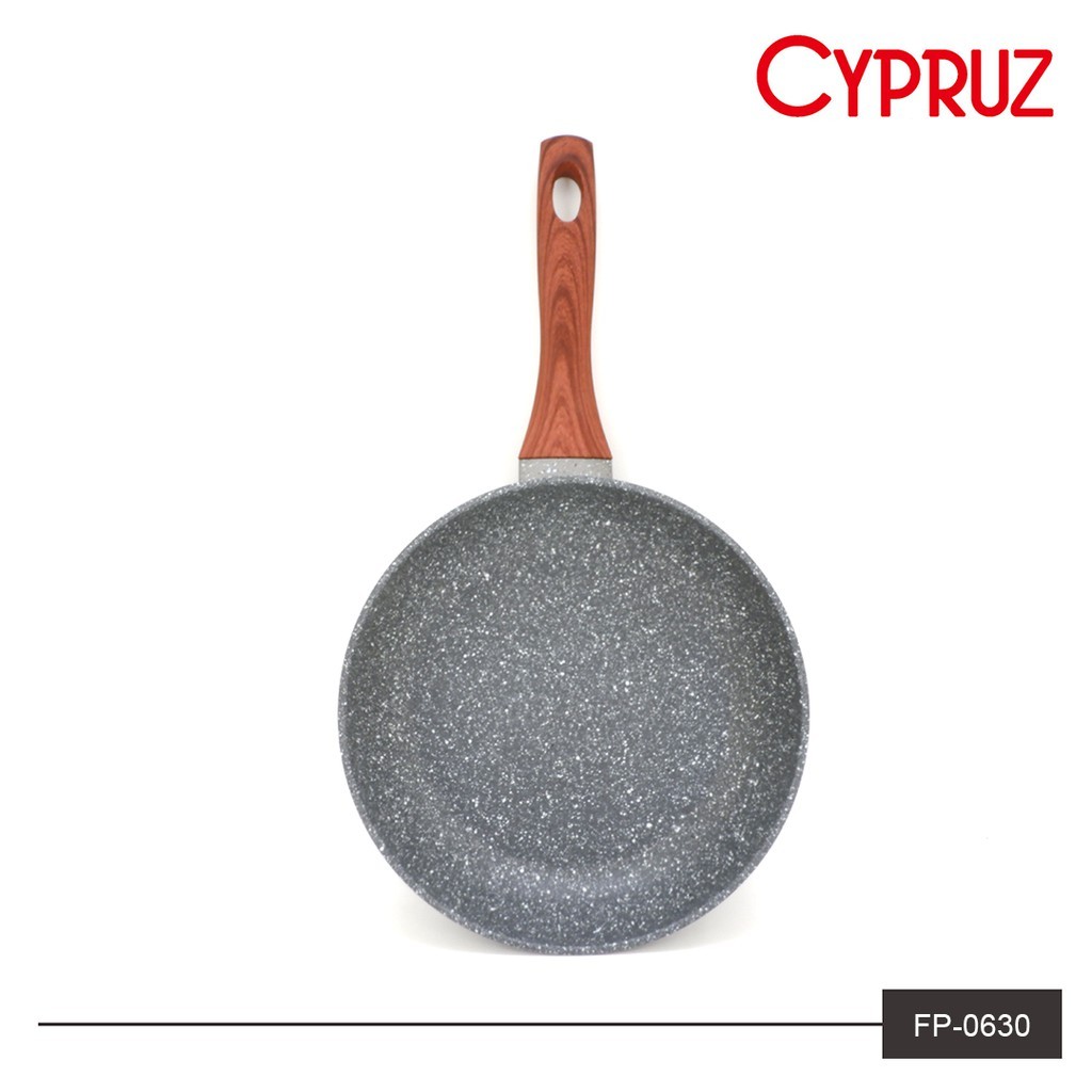 CYPRUZ FP-0630 Frypan Induksi Ceramic Marble 20 cm