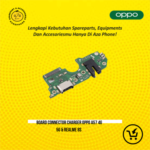 Board Charger Oppo A57 4G 5G / Realme 8S / Papan Konektor Cas Oppo A57 4G 5G / Papan Connector Charger Oppo A57 4G 5G / PCB Oppo A57 4G 5G