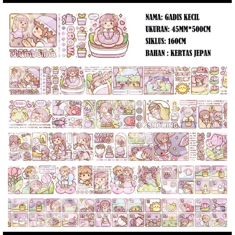 

MOCHI Washi Tape Seri 01