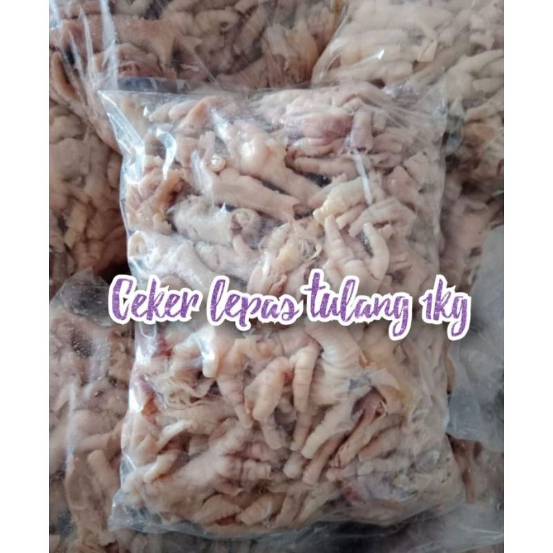 

Ceker Ayam Tanpa Tulang 1kg