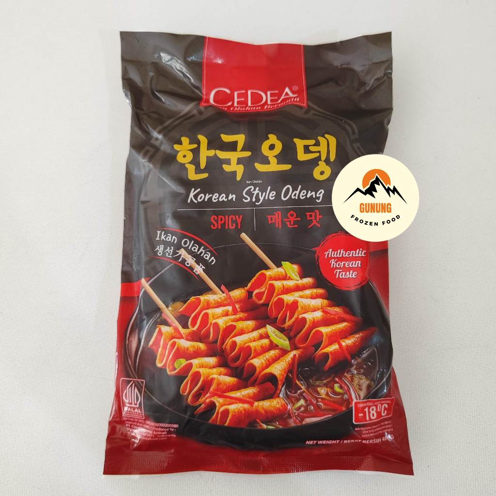 

Cedea Spicy Odeng 480gr, isi 12pcs