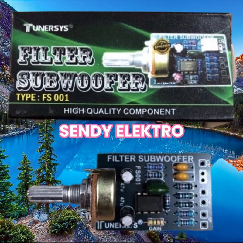 KIT FILTER SUBWOOFER TUNERSYS