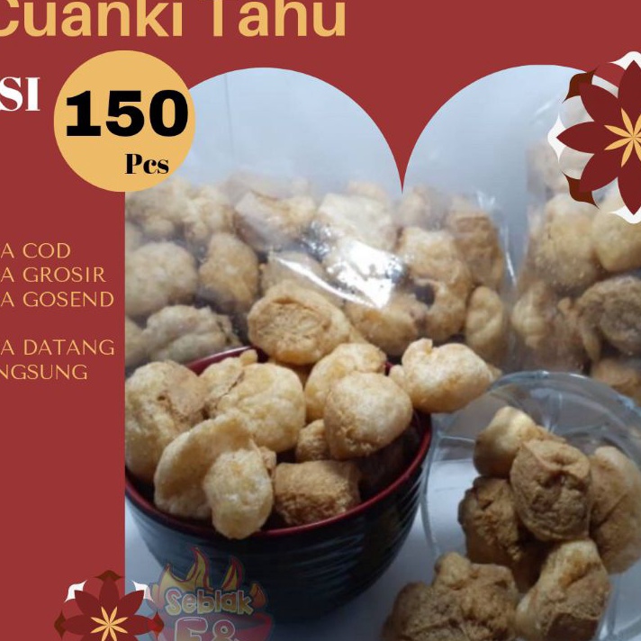 

MODEL NK803 Promo Cuanki Tahu Pasung 150 pcs toping seblak baso Aci baso cuanki