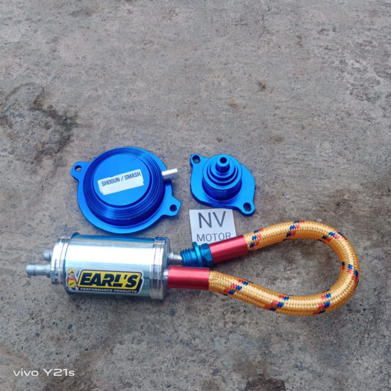 Tutup oli Tabung Hawa Indicator Tekanan set Tutup Noken Timing Shogun 125 Smash Tutup klep