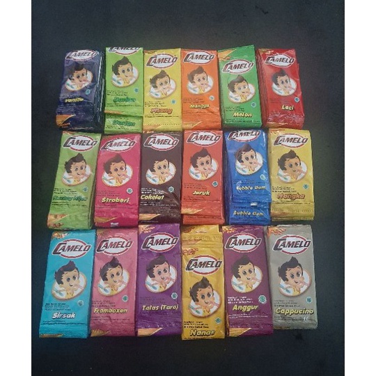 

modelTipe NQR614 12 Renceng Es Camelo Isi 120 pcs / Es camelo Es susu Es krim