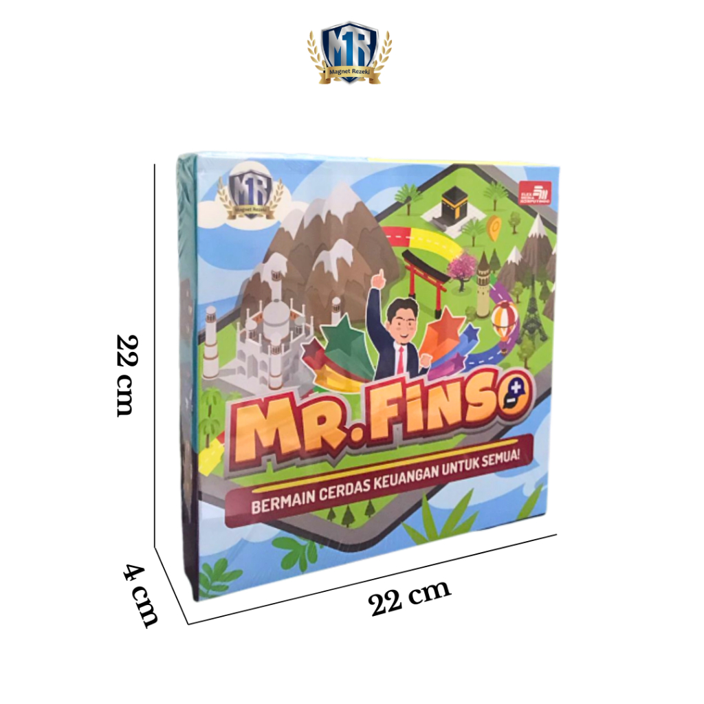 Board Game Islami Monopoli Edukasi Premium Mister Finso