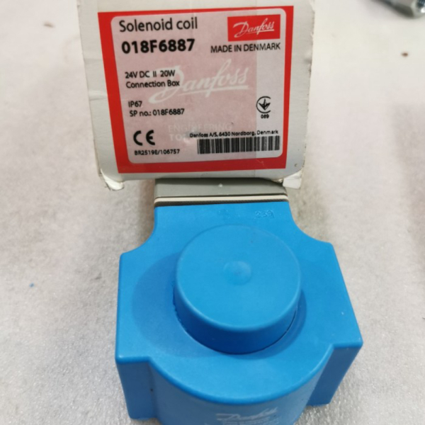 

Unik Coil Solenoid 24V Danfoss 018F6887 Limited