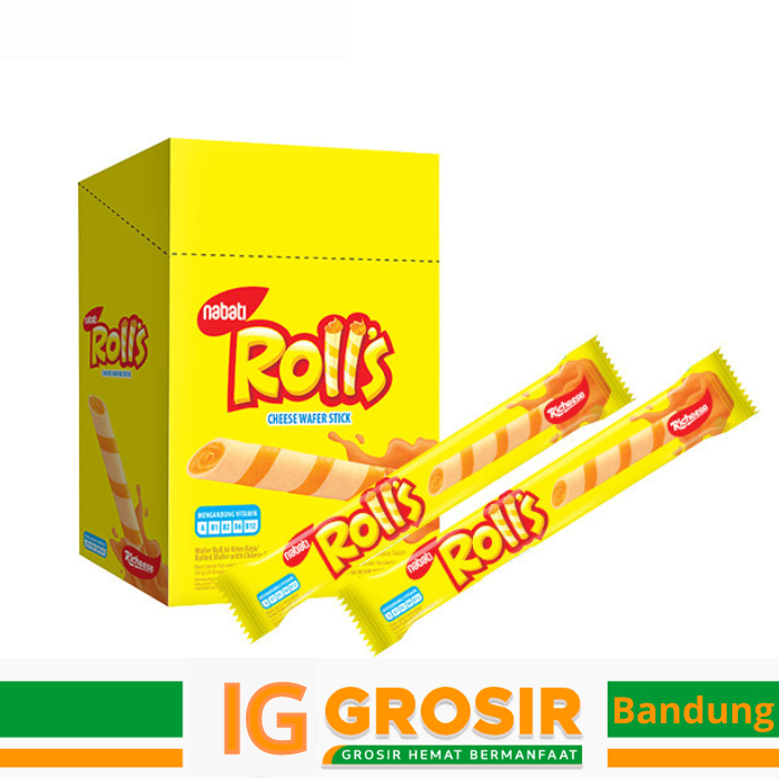 

Nabati Rolls Keju 500 isi 20pcs