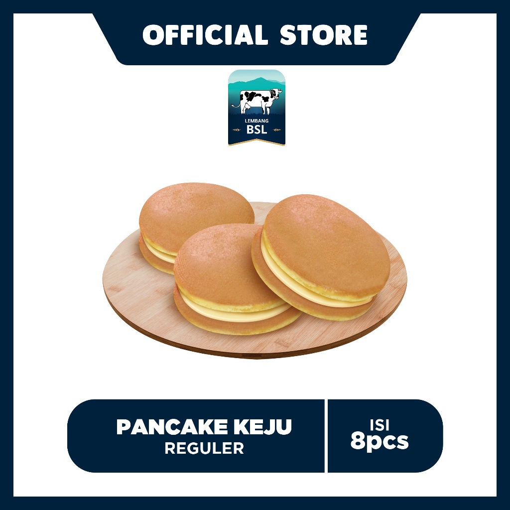 

Pancake Susu Lembang Keju - Isi 8pcs