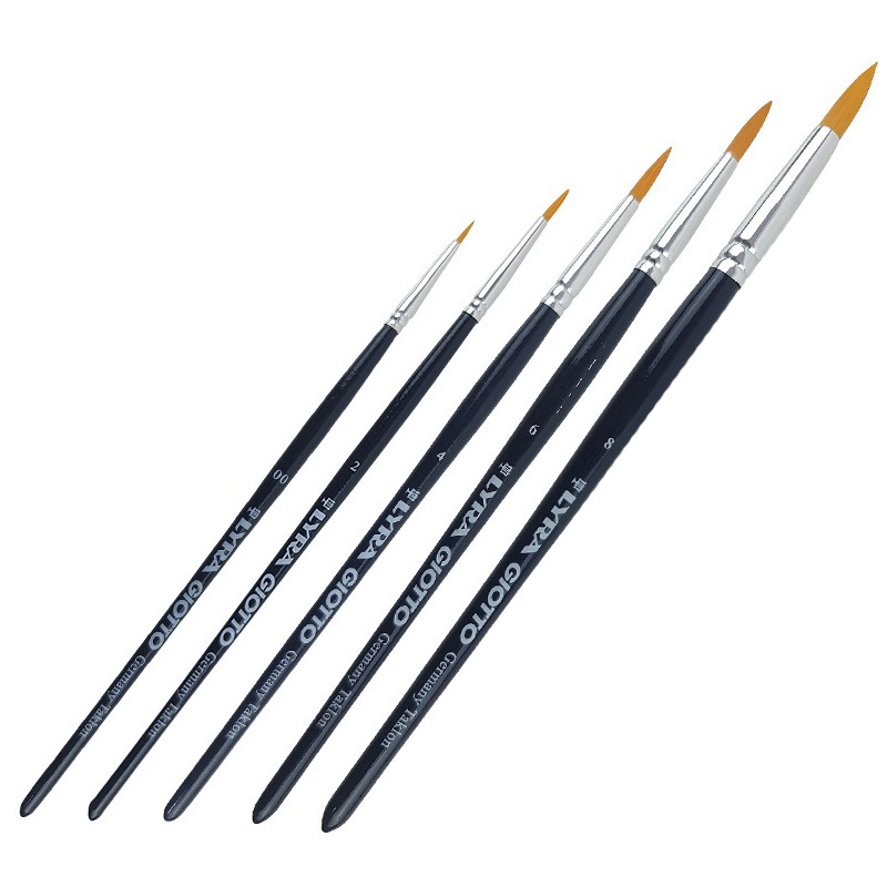 

RB LYRA Brush Set - LYRA Taklon - Round Brush - 00, 02, 04, 06, 08 - Blue Label - 569800