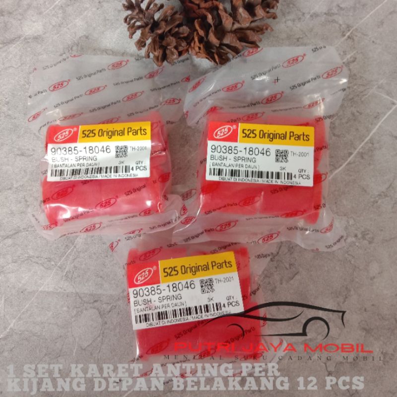 1 SET KARET ANTING PER KIJANG SUPER KIJANG KAPSUL GRAND DEPAN BELAKANG