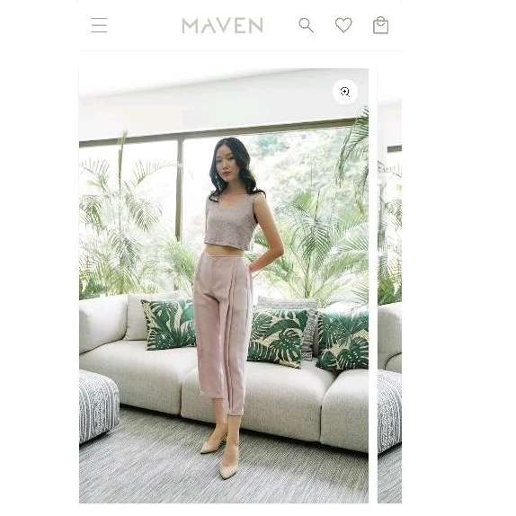 preloved MAVEN BIGAIL inner crop top