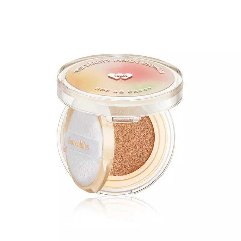 BNB Barenbliss True Beauty Inside Cushion  02 Medium Blosom - Korean Bloomatte「24H Full Coverage」