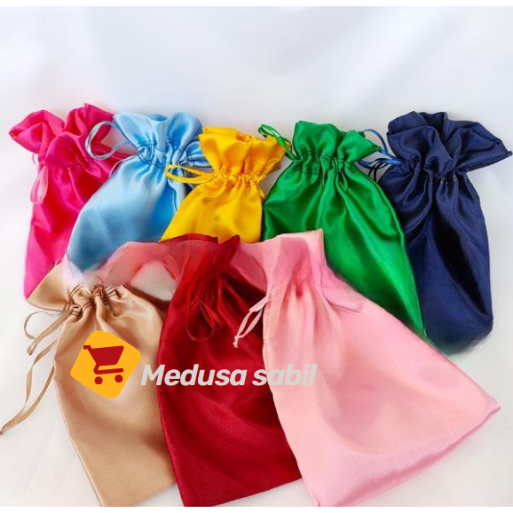 

Ada POUCH SATIN - kantong serut bag parcel souvenir drawstring