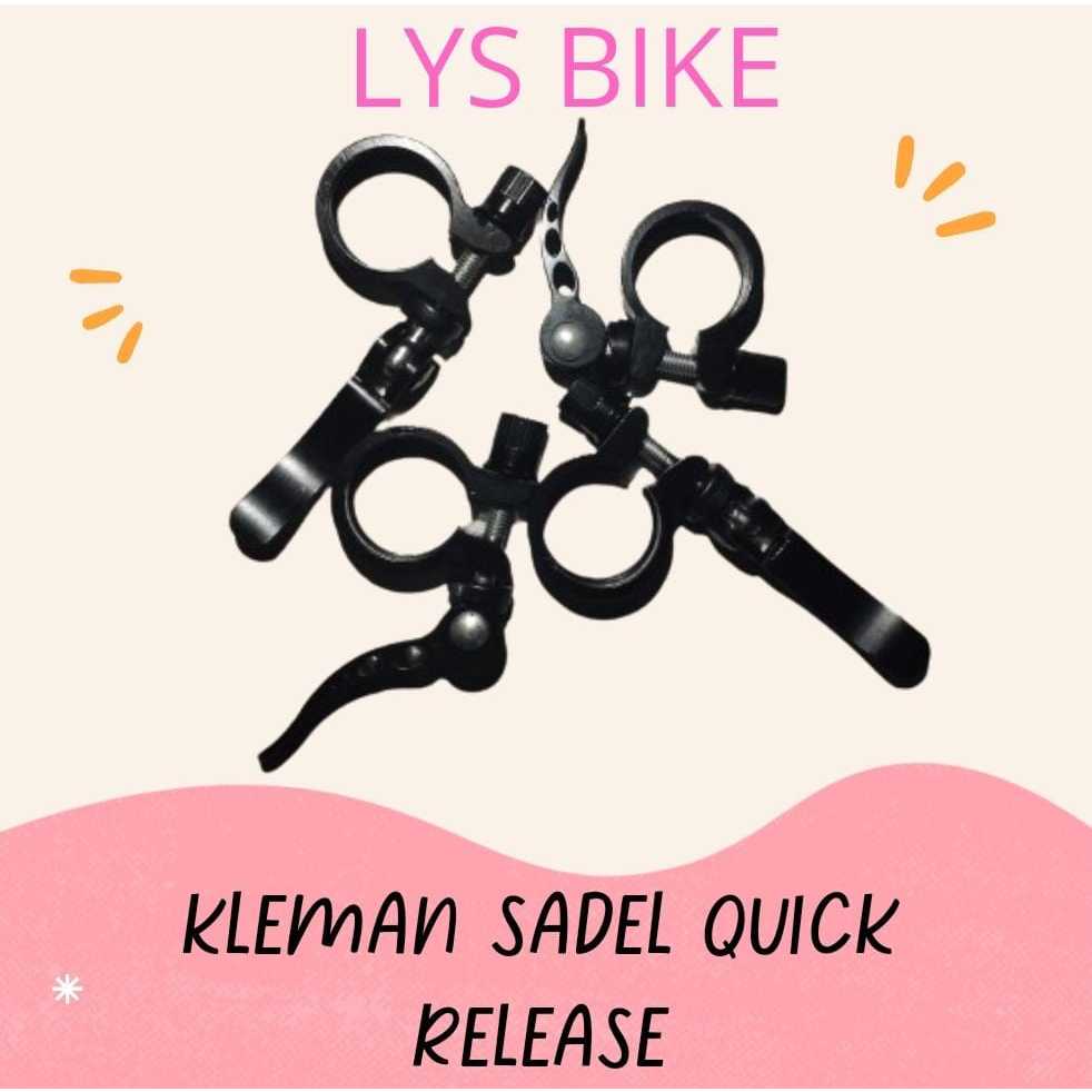 clamp penjepit jok sadel quick release clamp