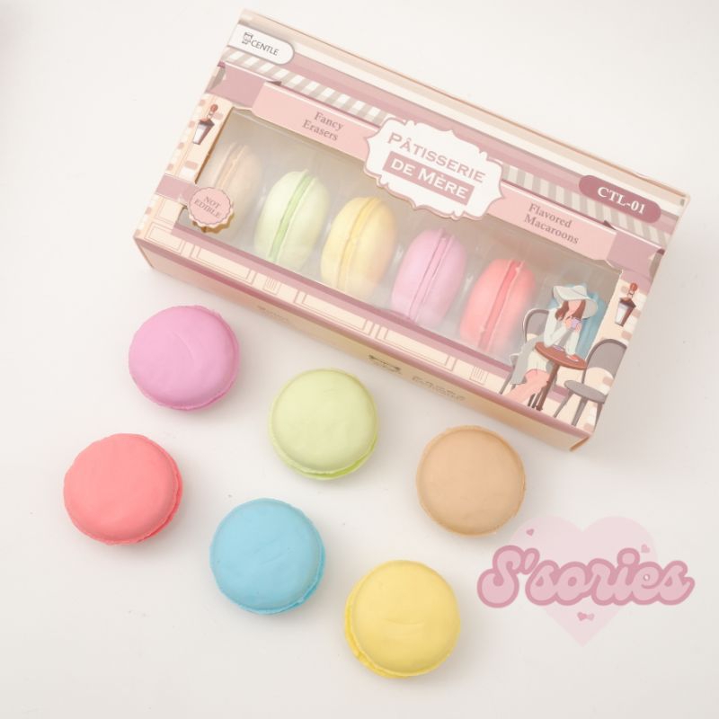 

Eraser Macaroons | Penghapus Karakter Macaroon Kue Lucu Unik Murah