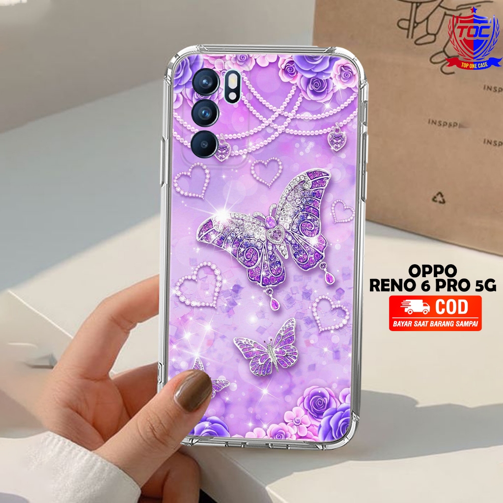 Case OPPO RENO 6 PRO 5G - Casing OPPO RENO 6 PRO 5G Terbaru TOP ONE CASE [ MOTIF 13 ] Silikon OPPO R
