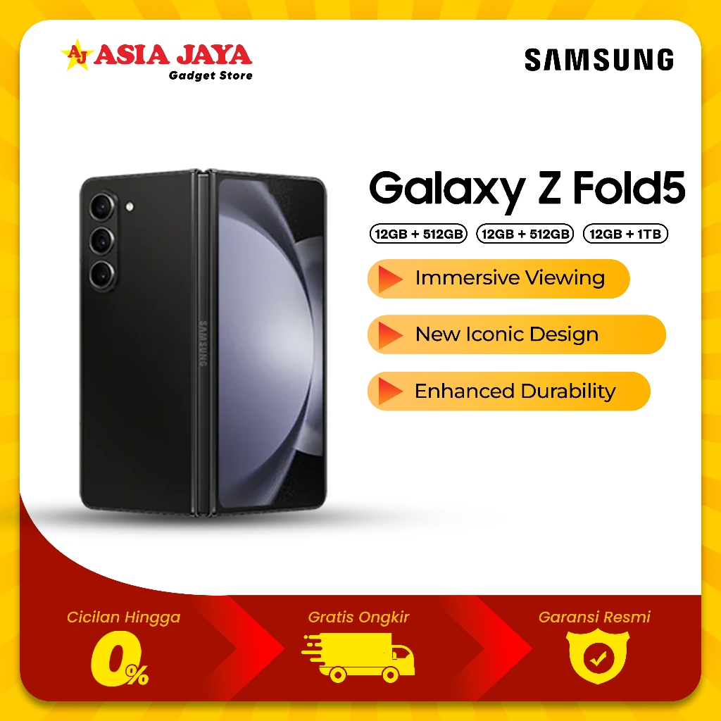 Samsung Galaxy Z fold 5 NEW Garansi Resmi