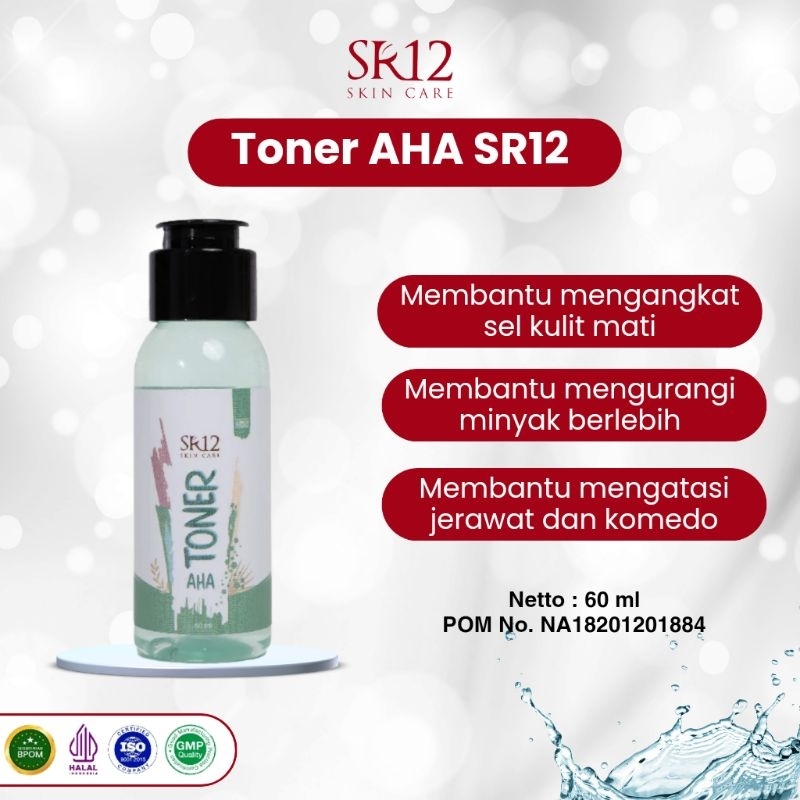 Toner Eksfoliasi Terbaik / Toner Flek Hitam / Mencerahkan kulit / Aman BPOM