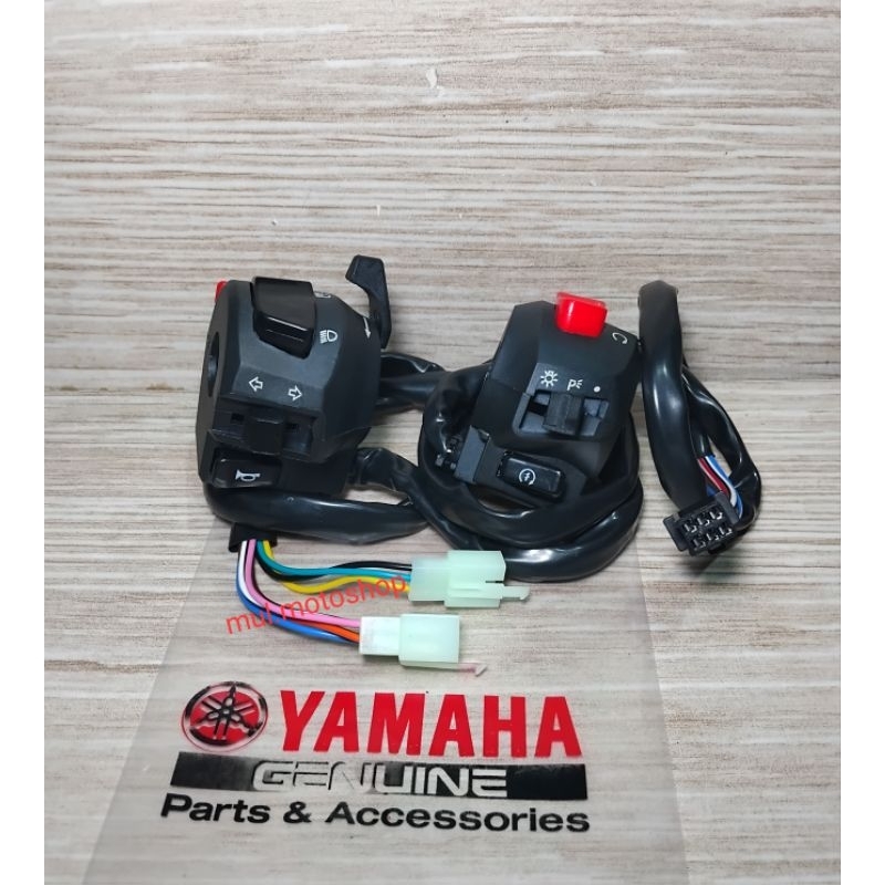 SAKLAR 1 SET KIRI SEN KELAKSON & KANAN STATER  KABEL GAS 2 MOTOR YAMAHA BYSON INJEKSI