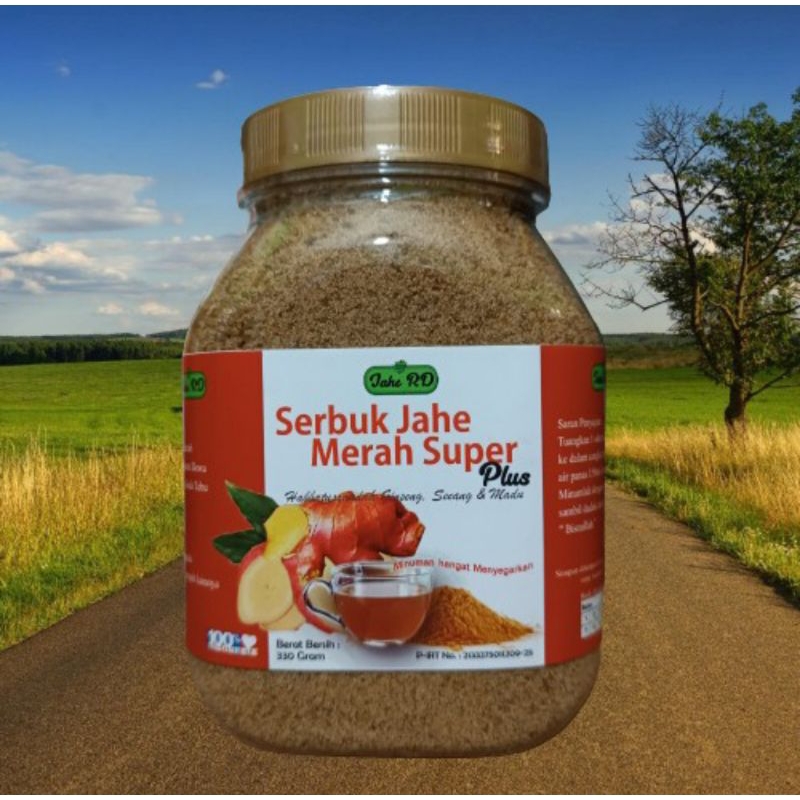 

Jahe Merah Super RD Jahe Kemasan Botol 330 gram