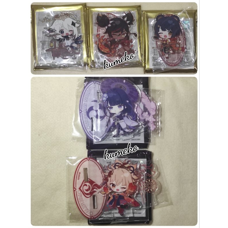 Genshin Impact Official Standee x Sweet Paradise Cafe Suipara