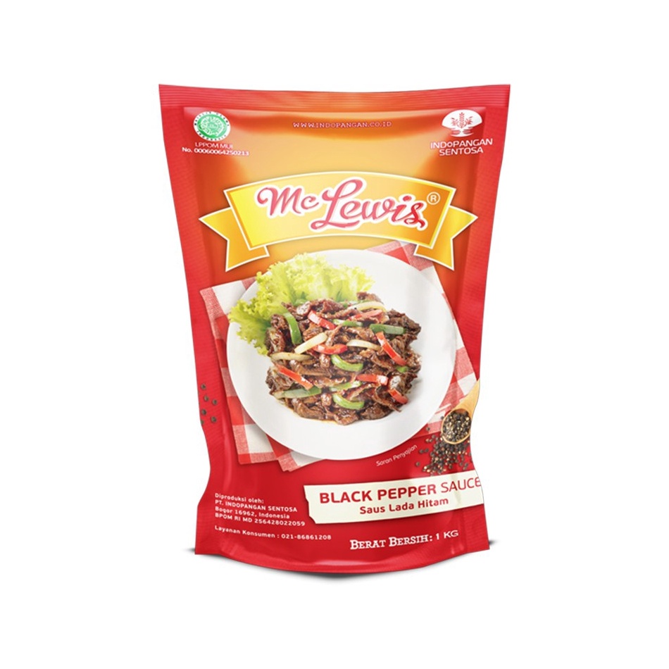 

✣Best Product Mc Lewis Blackpepper Sauce - 1Kg Z84