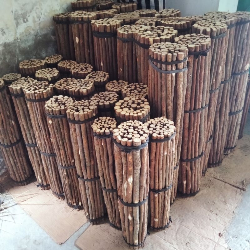 Tangkringan kayu asem Jawa berkualitas untuk segala burung isi 50pcs