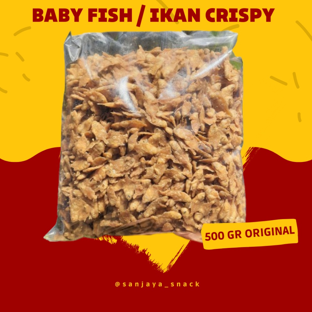 

IKAN CRISPY PEPETEK BABY FISH CRISPY 1/2 KG (500 GRAM) svneo