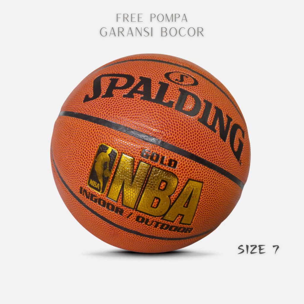 SPALDING bola basket ori spalding ADAM SILVER size 7 indoor outdoor bahan kulit basketball spalding 