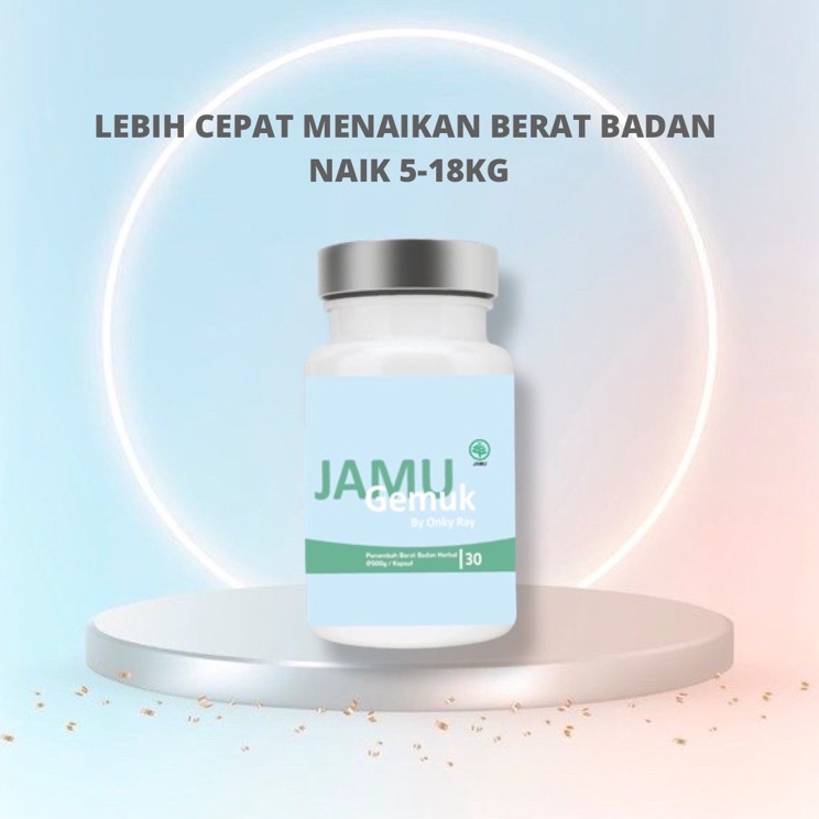 MODEL BCS348 Jamu Gemuk By Onky Ray naik 5-18kg