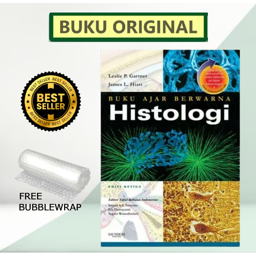 ORIGINAL BUKU AJAR BERWARNA HISTOLOGI EDISI 3 - GARTNER