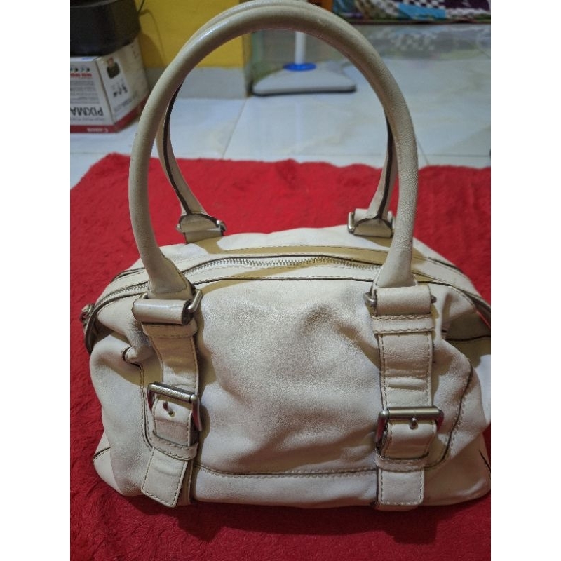 PRELOVED 2ND (COD✅️) TAS WANITA TOTE KULIT ASLI MK