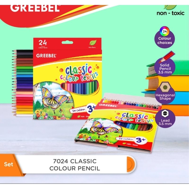 

Greebel Pencil Warna Clasic 24wr