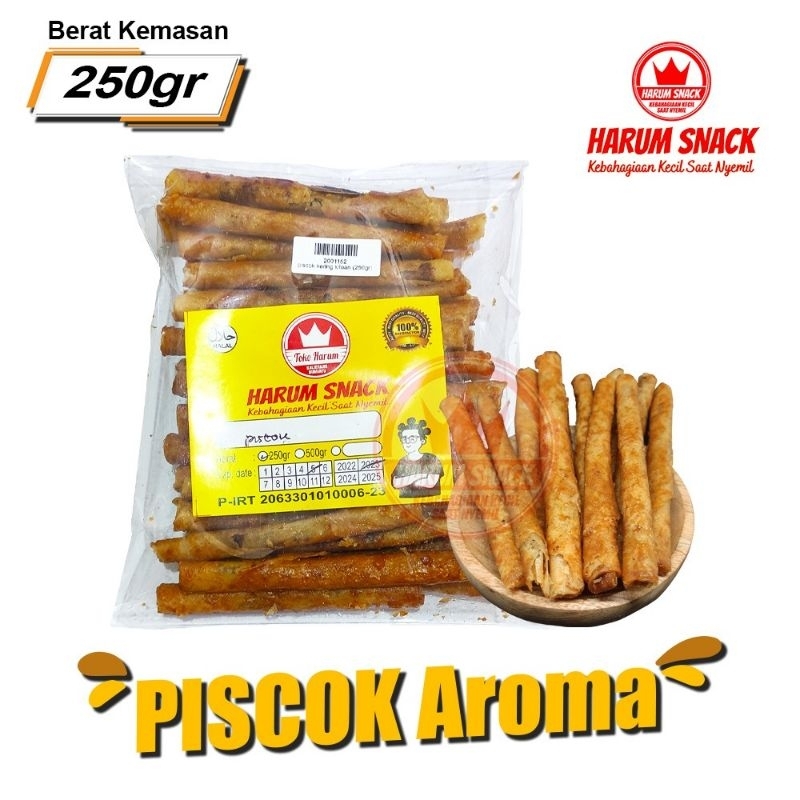 

PISCOK / PISANG AROMA 250 Gram [Harum Snack Official]