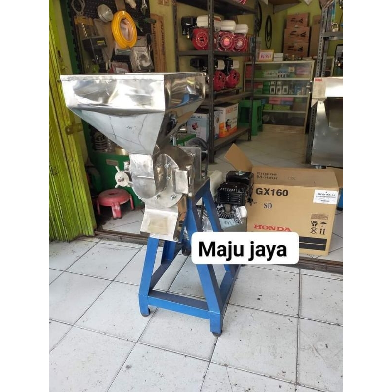 mesin gilingan bumbu 6in penggerak Honda Gx 160 ORI