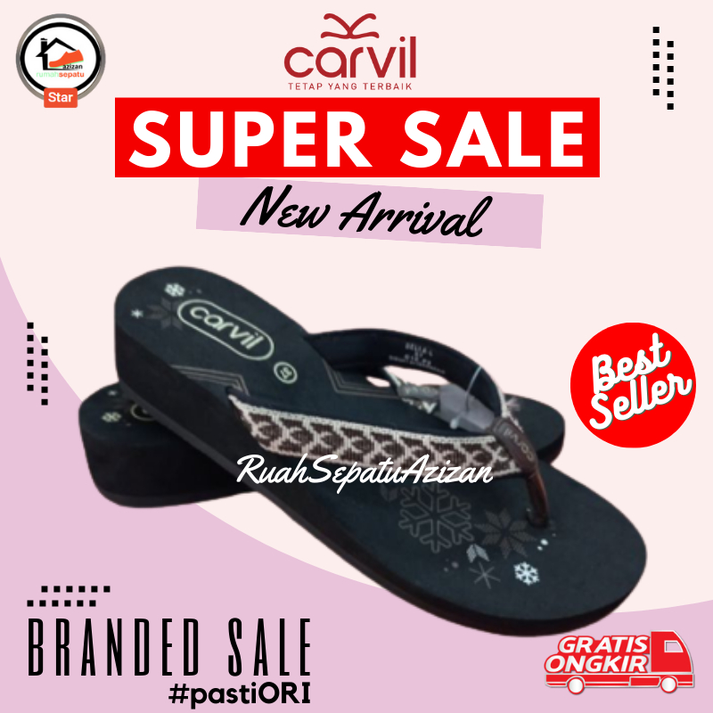 Sandal Wedges Carvil Della L Size 36 - 40 (Woman)