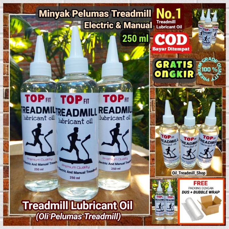 TOP FIT Pelumas Alat Olahraga Treatmill Fitness Treadmill Elektrik Manual Sepeda Statis Home Gym Cro