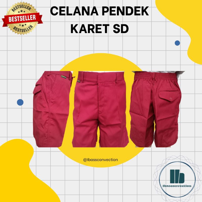 Celana Pendek SD Seragam Sekolah SD Laki Laki
