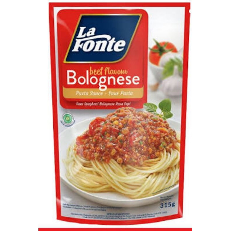 

LA FONTE Saus Pasta Bolognese PCH 290/315 GR