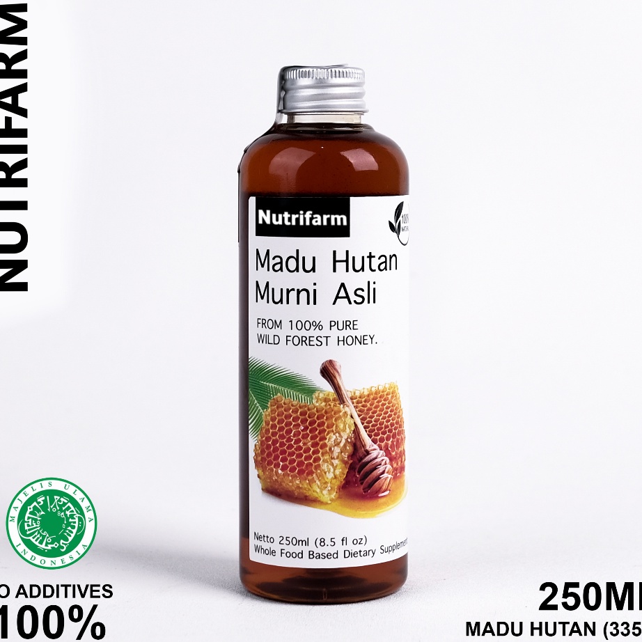 

Dijual Murah MADU HUTAN 250ML (335G) ASLI ORIGINAL ALAMI TANPA CAMPURAN APAPUN / MADU HUTAN GHOLIBAN KALIMANTAN