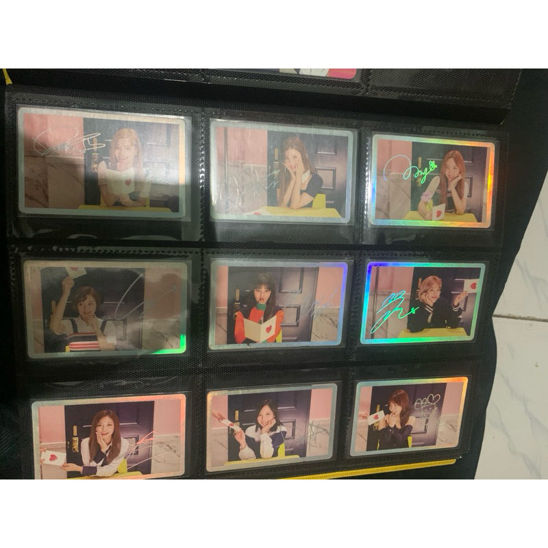 TWICE Signal Sign Photocard Holo set of 9