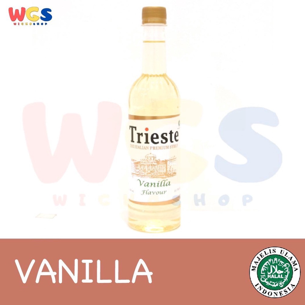 

[✻U42/] Trieste Premium Syrup Vanilla Flavoured 650 ml [136]