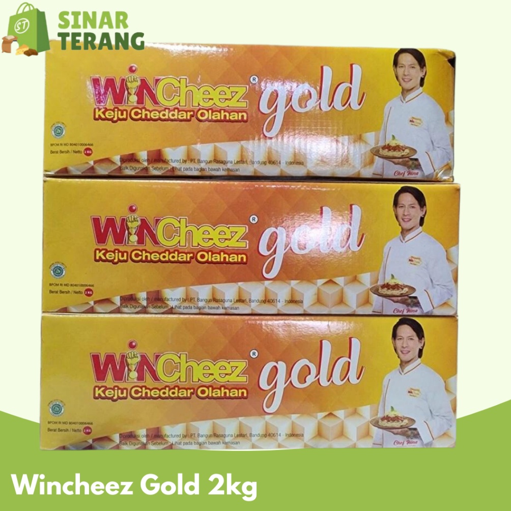 

39 keju wincheez gold 2kg cheddar ☈Jual
