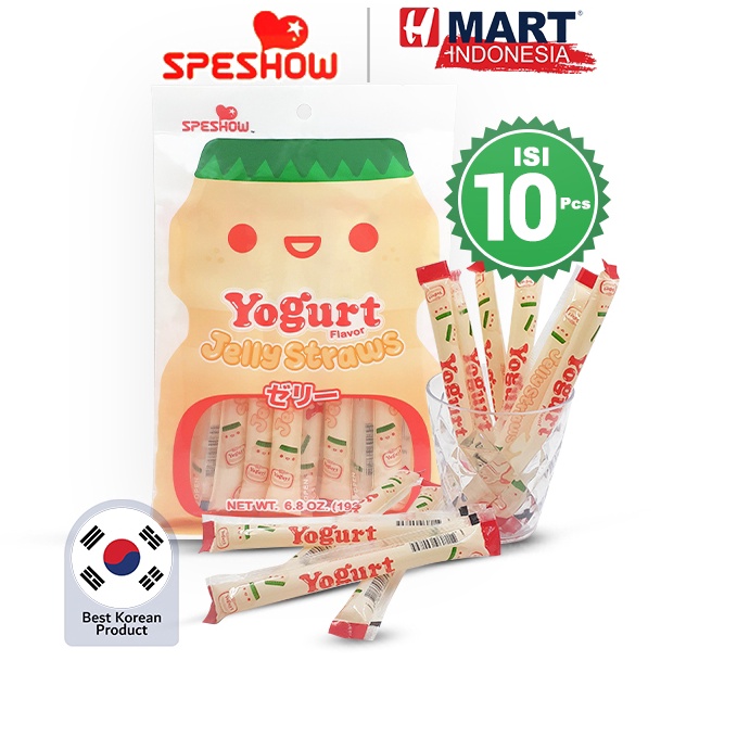 

VA92 SPESHOW Yogurt Jelly Straws - Jeli Rasa Yogurt BPOM ➠Terlaris